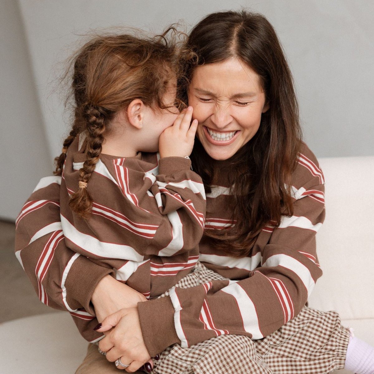 Mom Matching Striped Long Sleeve - Roobear Kids