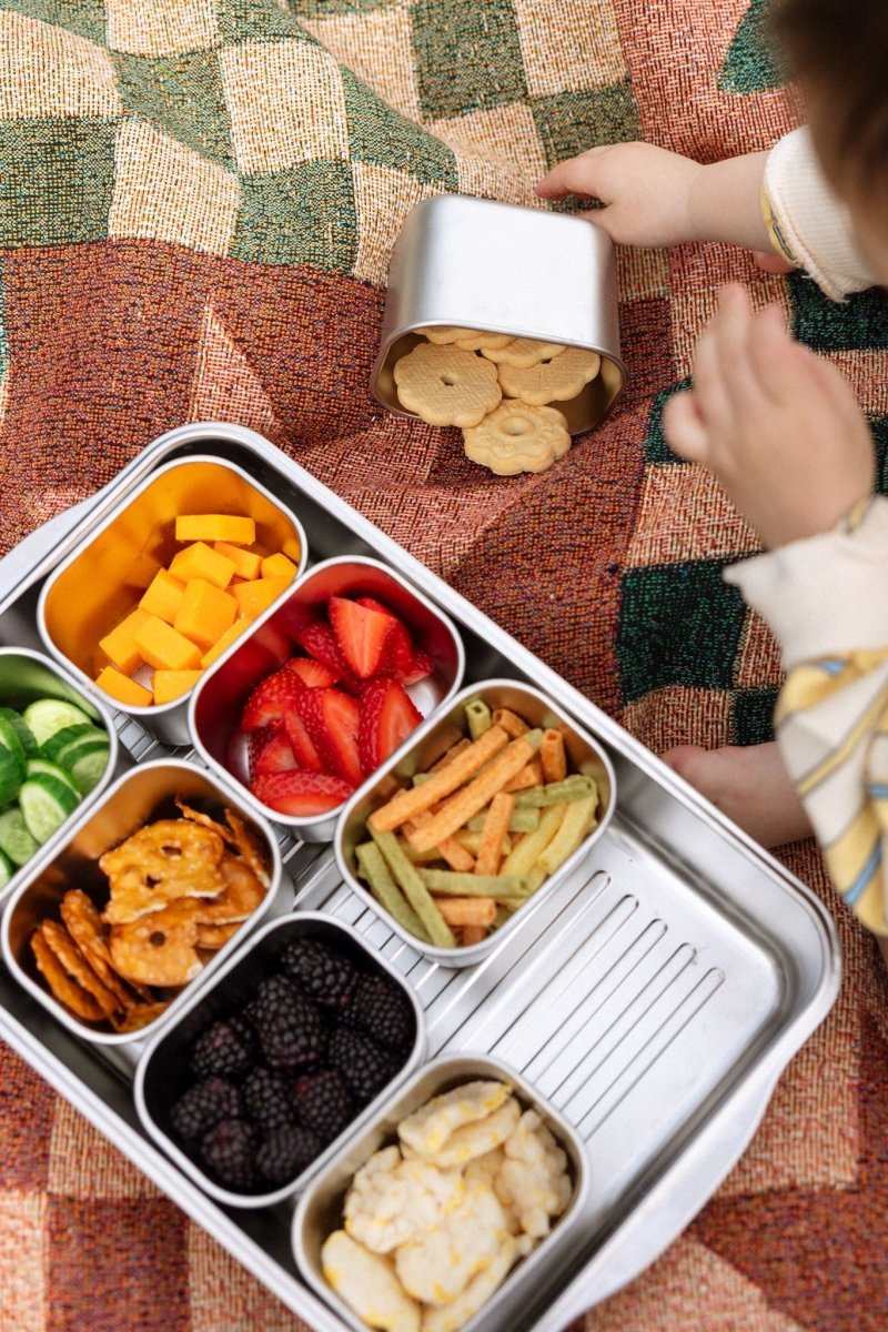 Leakproof 8-Compartment Snack Box - Roobear Kids