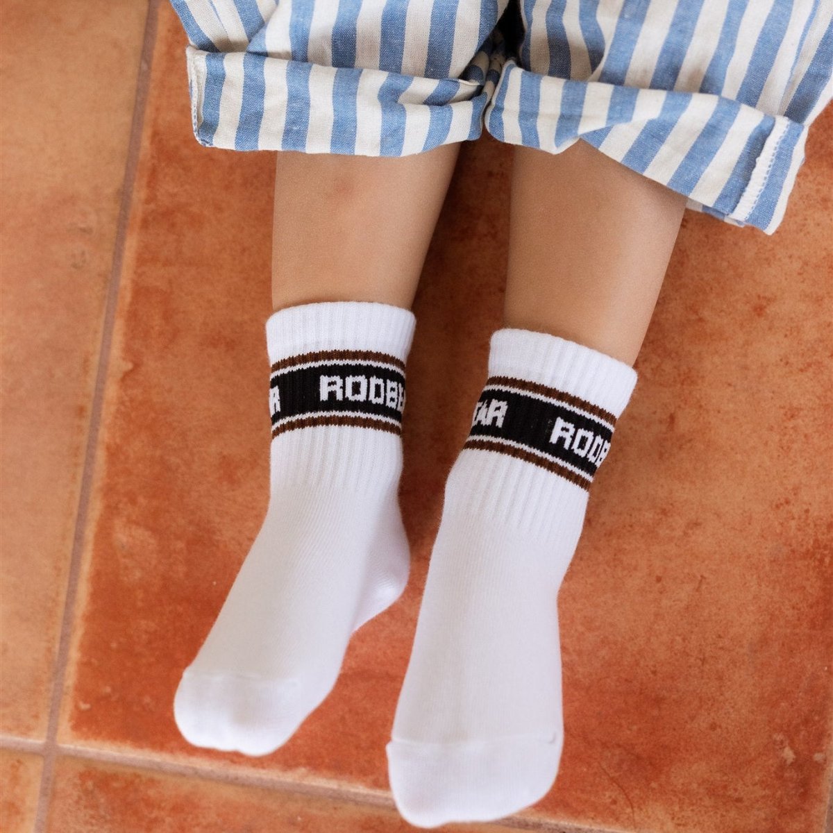 Double Striped Socks - 4 - pack - Roobear Kids