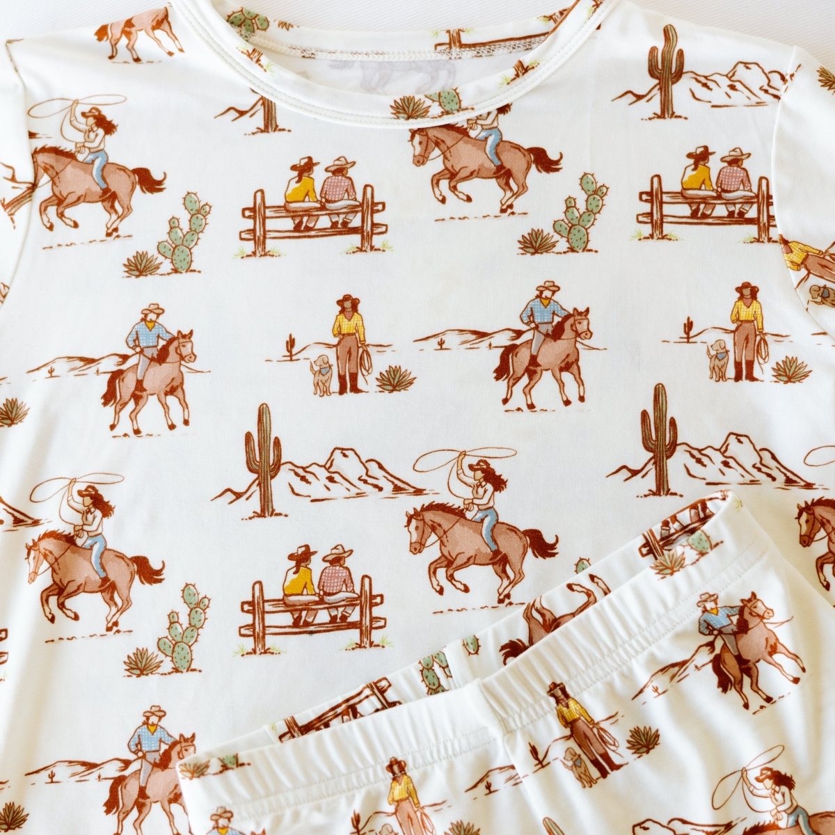 Western Two-Piece Pajamas - Roobear Kids