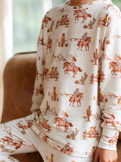 Western Two-Piece Pajamas - Roobear Kids