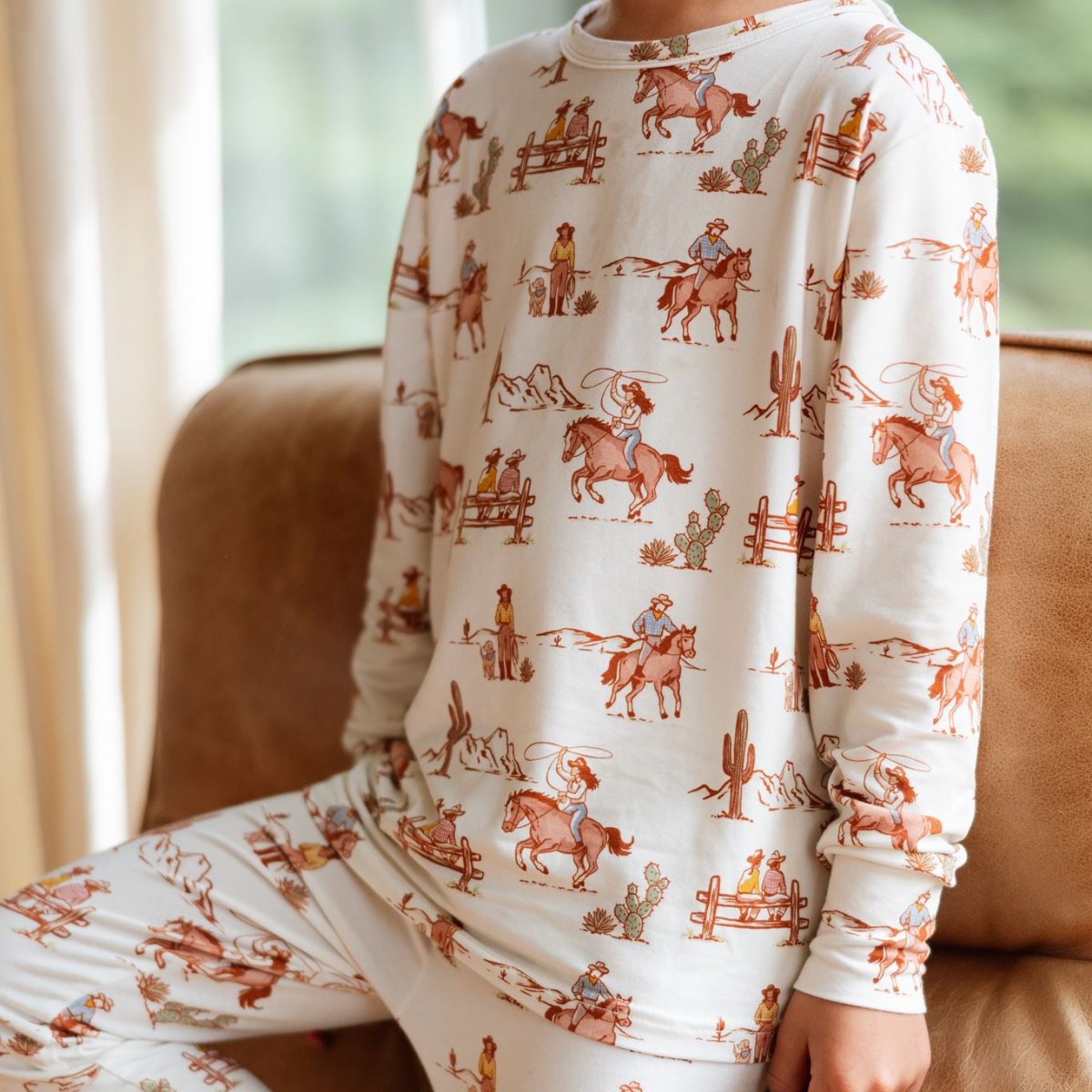 Western Two-Piece Pajamas - Roobear Kids