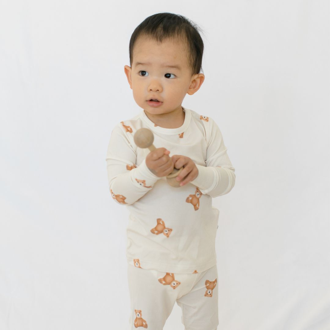 Bears Bamboo Two-Piece Pajamas