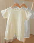 Waffle Summer Rompers