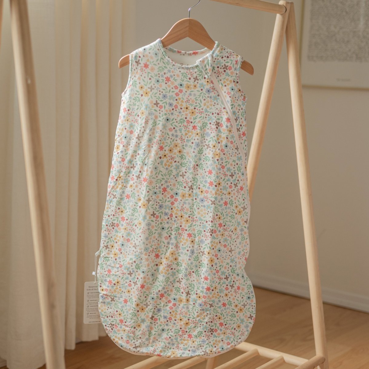 Wildflower Bamboo Sleep Sack - Roobear Kids