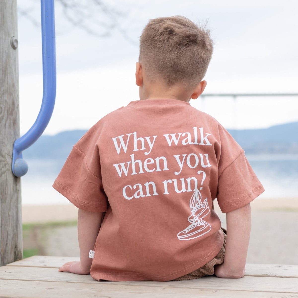 Roobear Track & Field Club Organic Cotton Tee - Roobear Kids