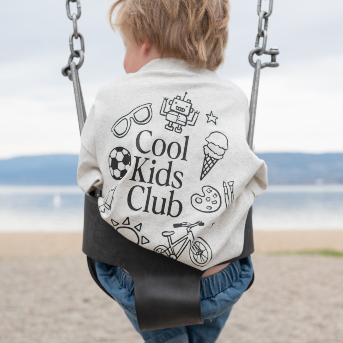 Cool Kids Club Organic Cotton Graphic Tee - Roobear Kids