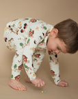 Easter on the Farm Bamboo Two-Piece PJs