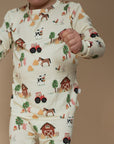 Easter on the Farm Bamboo Two-Piece PJs
