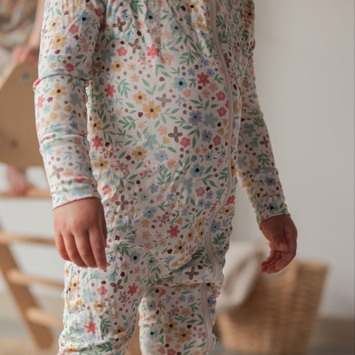 Wildflower Bamboo Sleeper - Roobear Kids