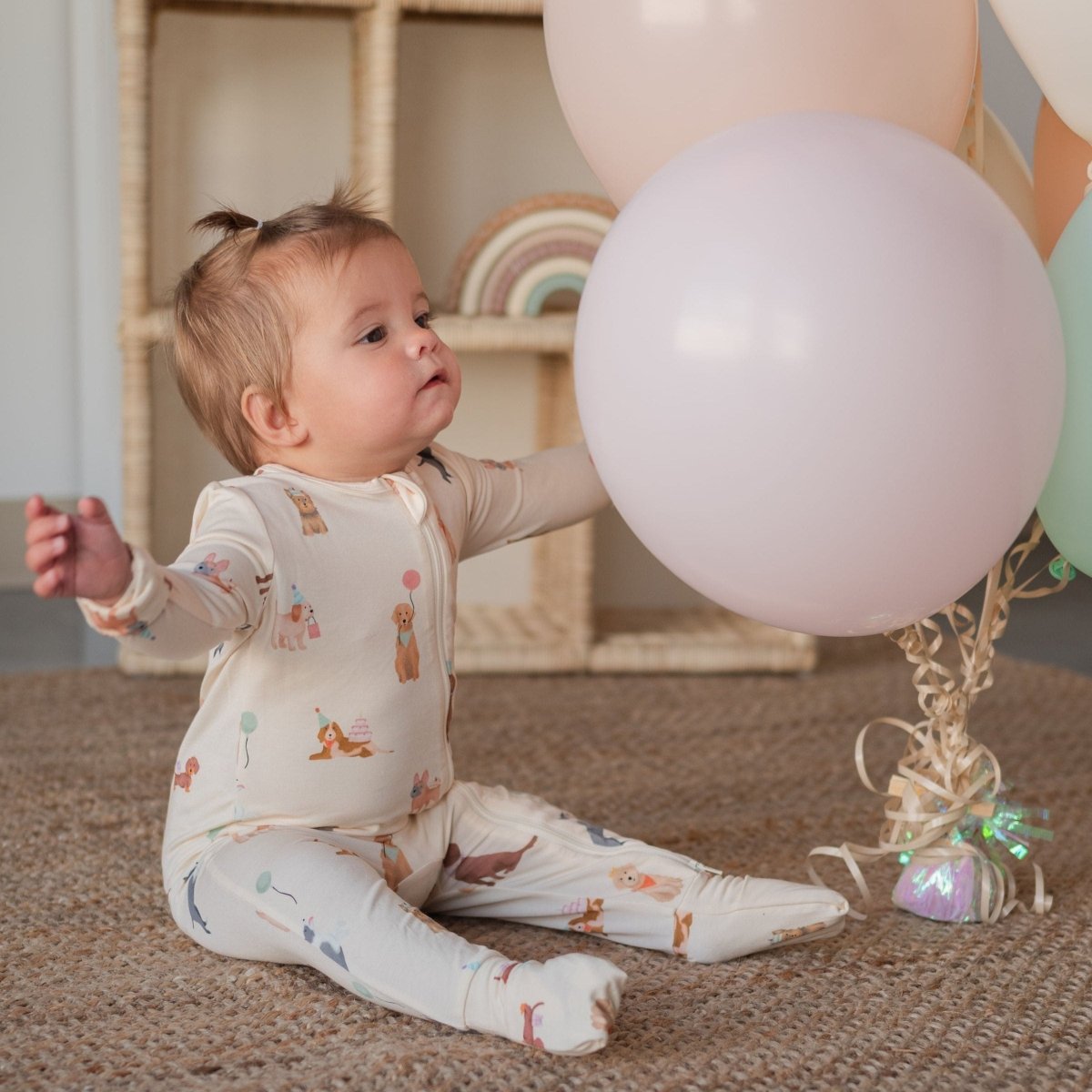 Party Pups Bamboo Sleeper - Roobear Kids