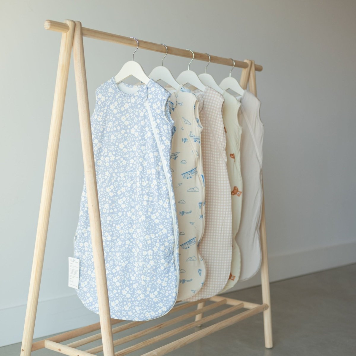 Peonies Bamboo Sleep Sack - Roobear Kids