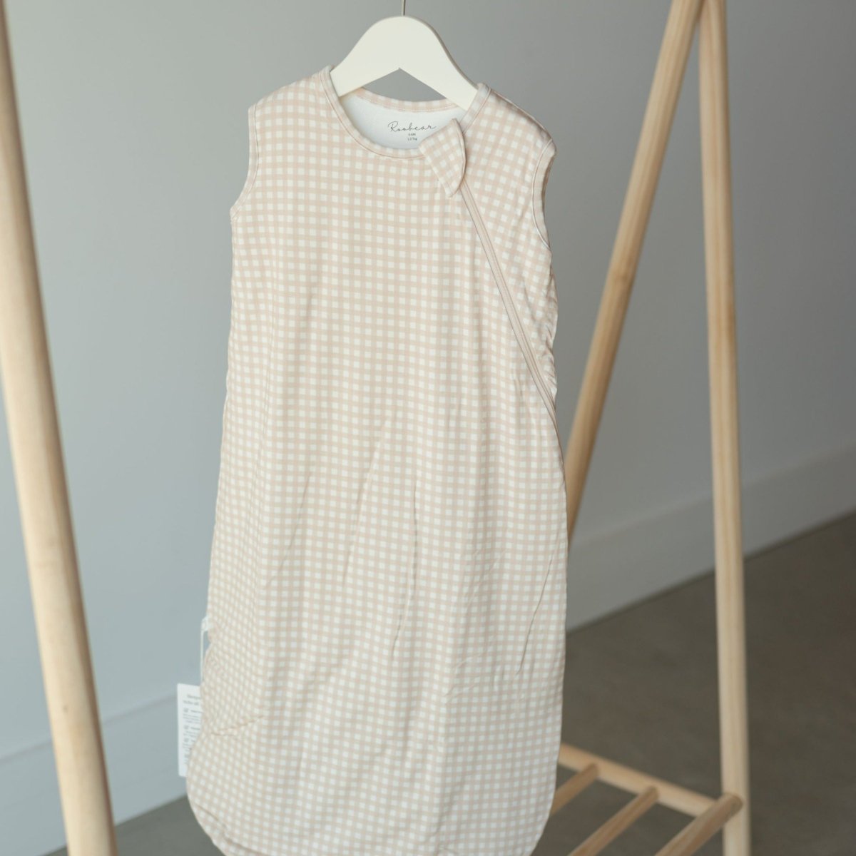 Gingham Bamboo Sleep Sack - Roobear Kids