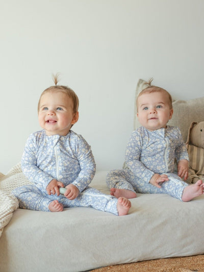 Peonies Bamboo Sleeper - Roobear Kids