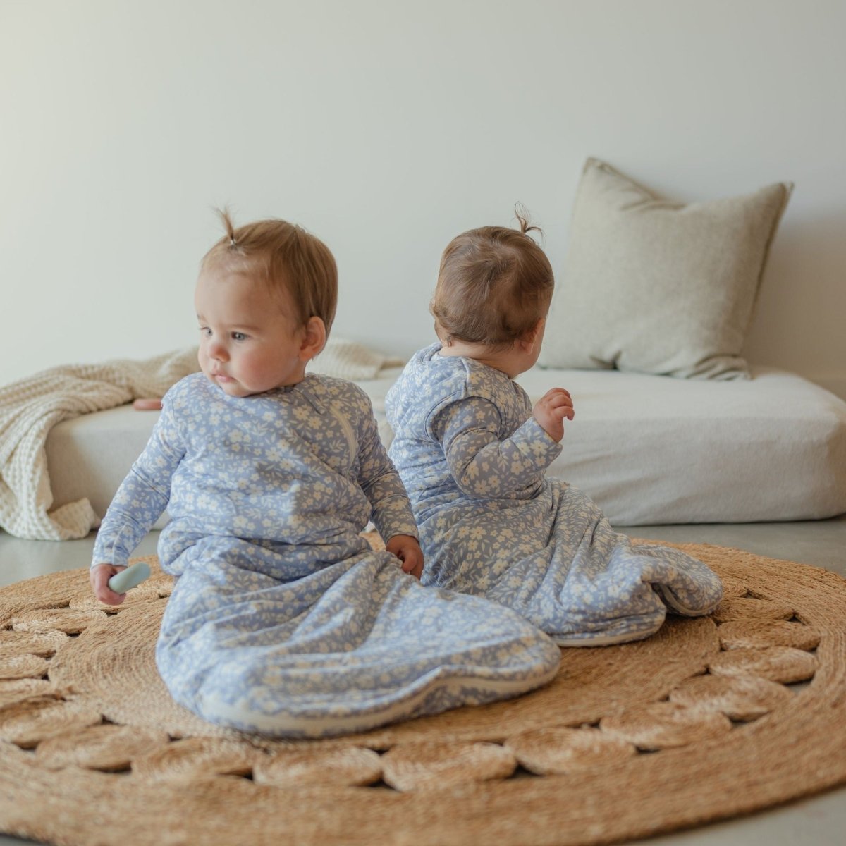 Peonies Bamboo Sleep Sack - Roobear Kids