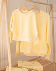 Butter Yellow Summer Edition Sweatsuits - Mini