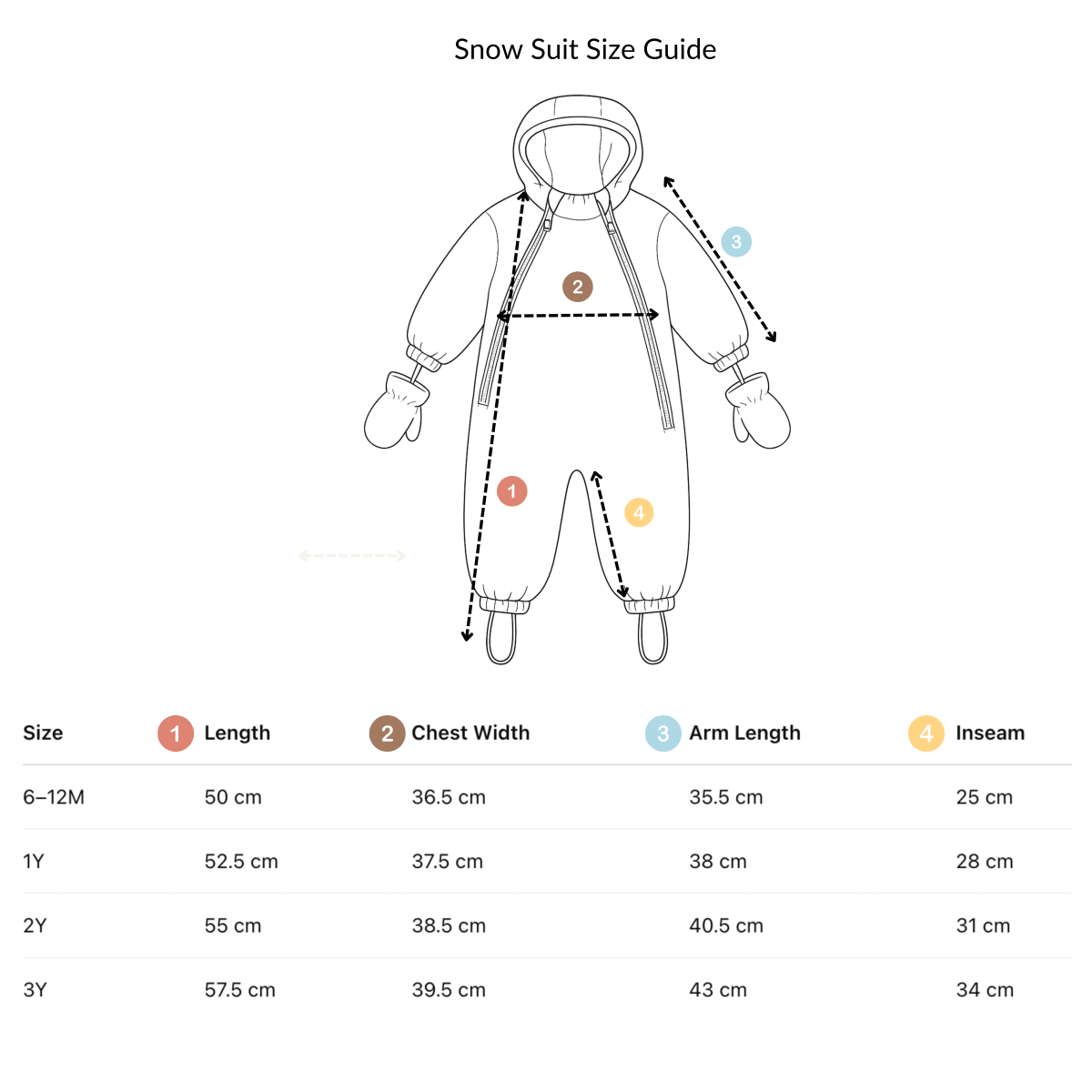 Toasty One - Piece Snowsuits - Roobear Kids