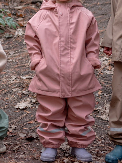 Rain Gear - Waterproof Fleece - Lined Rain Jacket - Roobear Kids