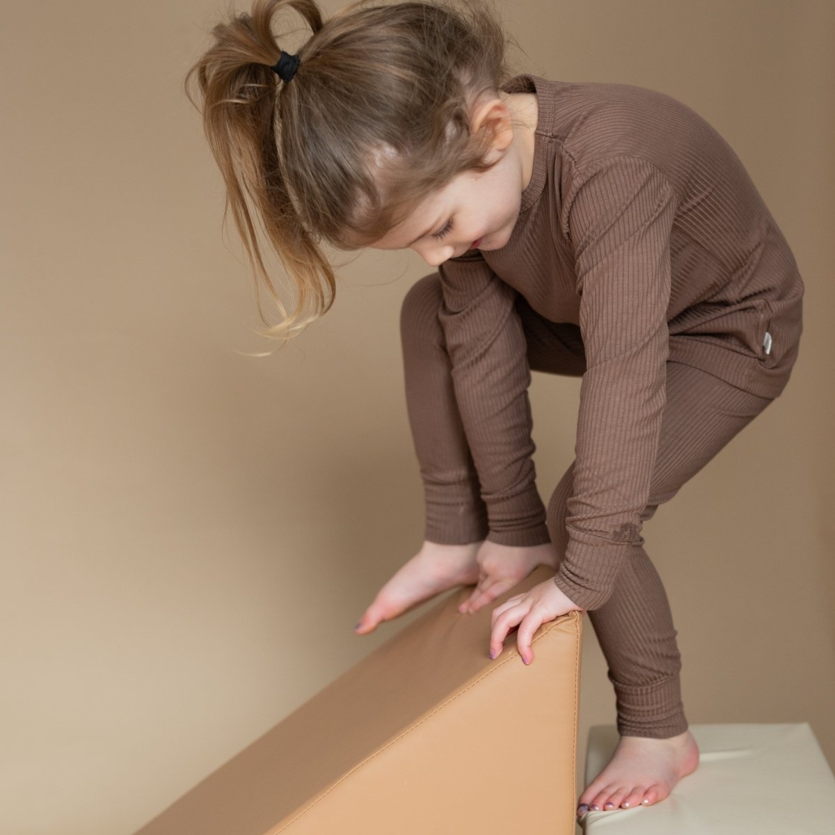 Ribbed Two - Piece PJs - Roobear Kids