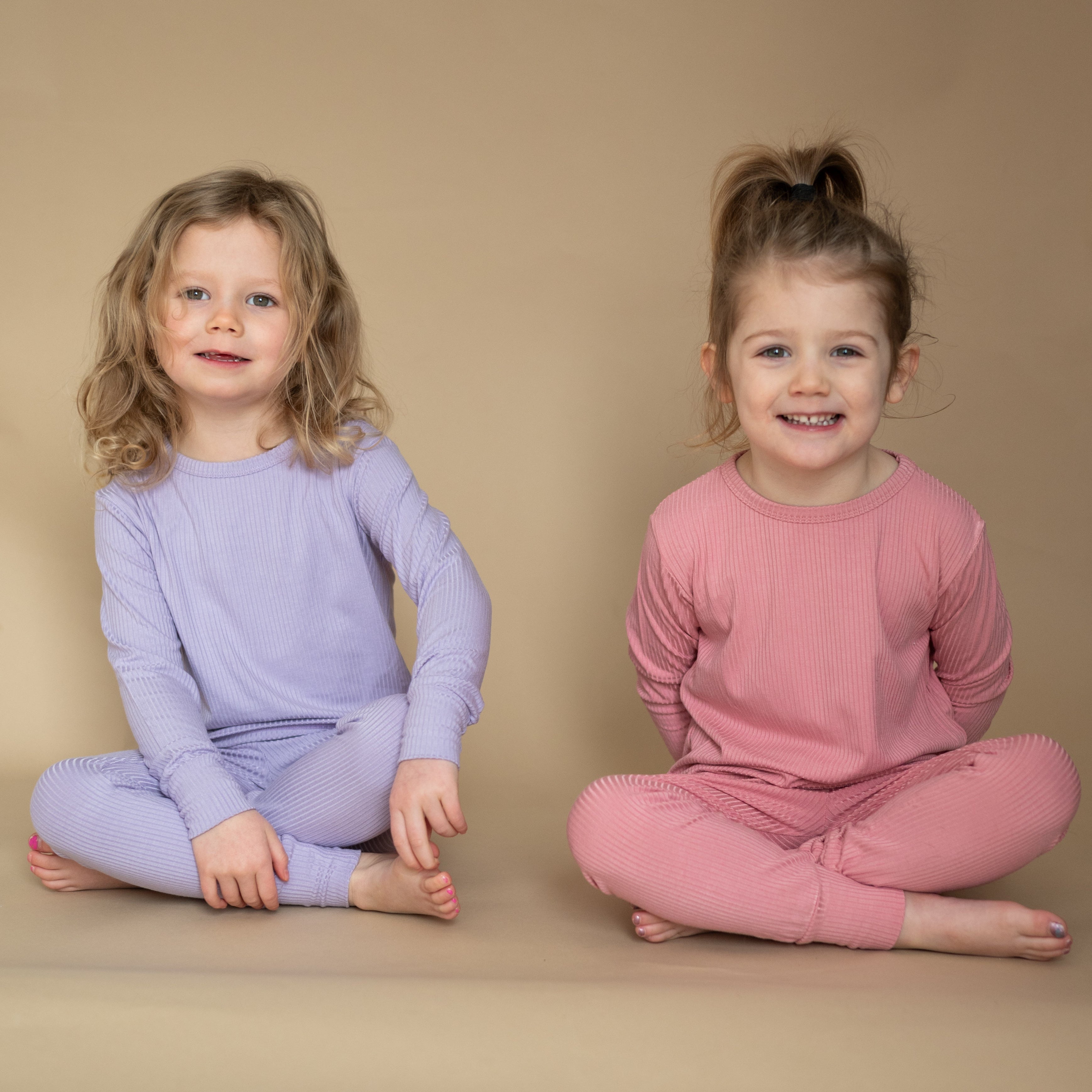 Ribbed Two-Piece PJs