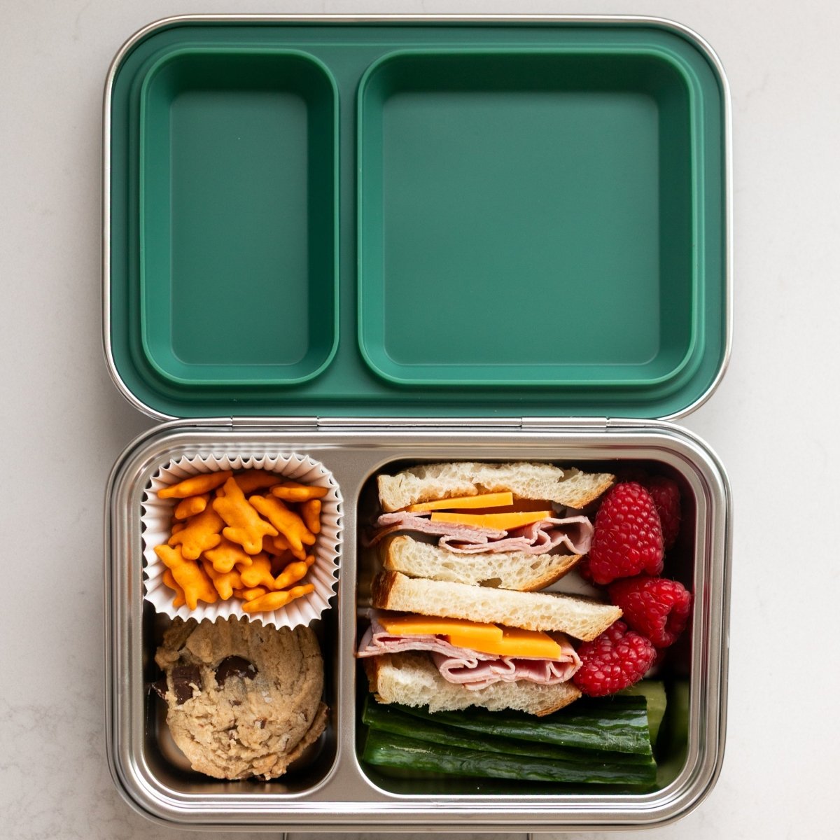 2 - Compartment Lunch Box - Roobear Kids