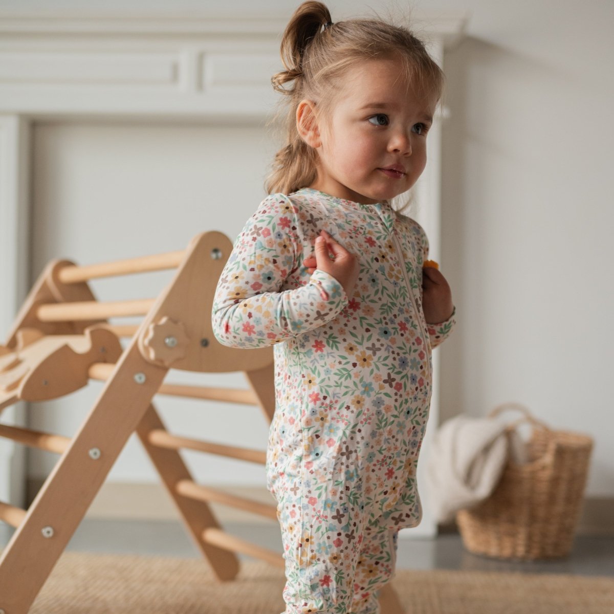 Wildflower Bamboo Sleeper - Roobear Kids