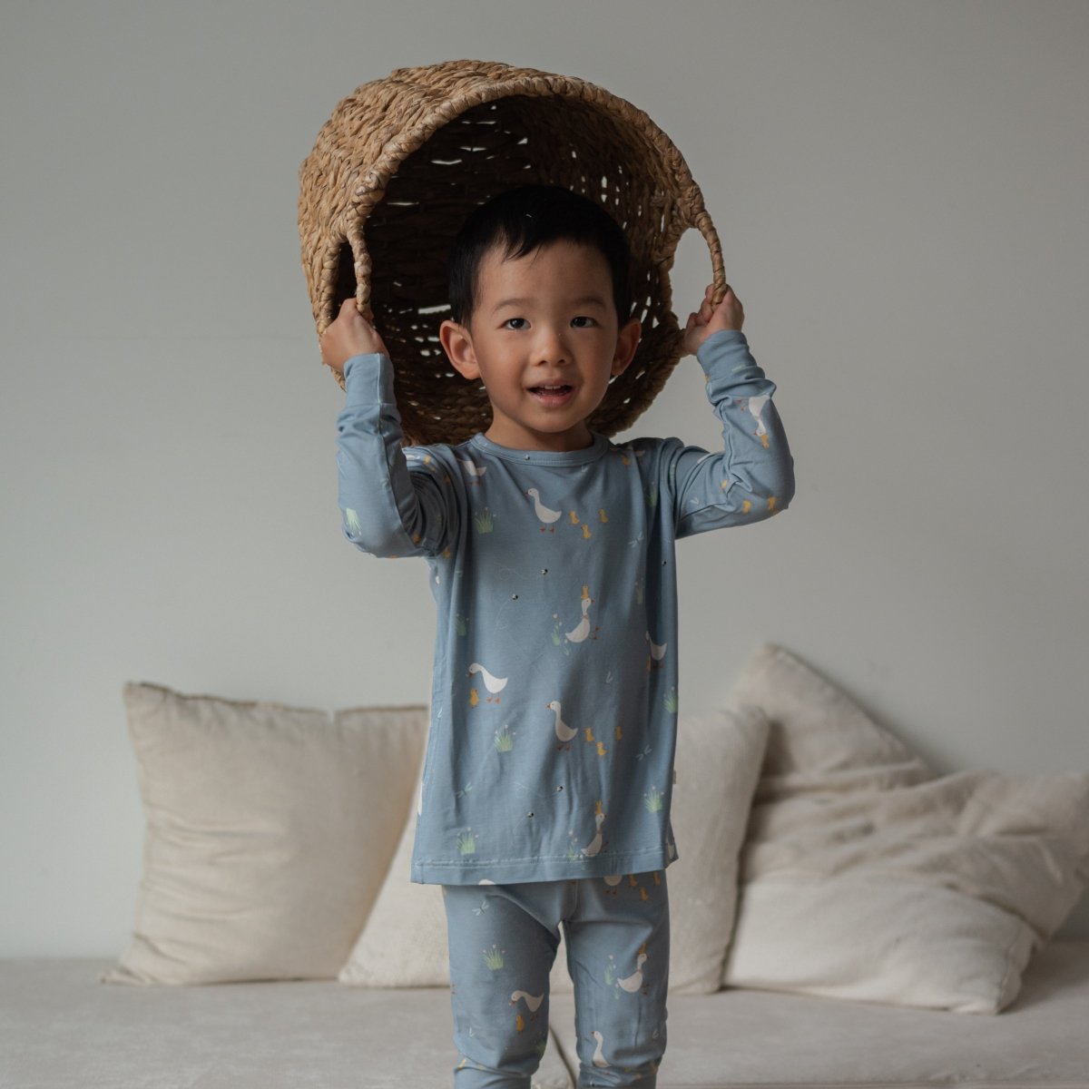 Little Hatchling Bamboo Two - Piece PJs - Roobear Kids