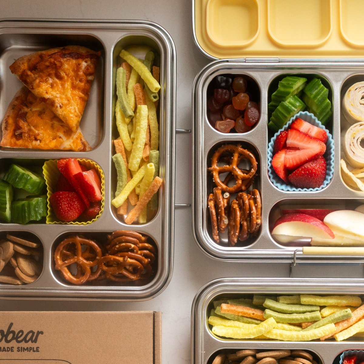 Leakproof 5 - Compartment Lunch Box - Roobear Kids