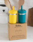 Stainless Steel Spill - Proof Cups (2 - Pack) - Roobear Kids